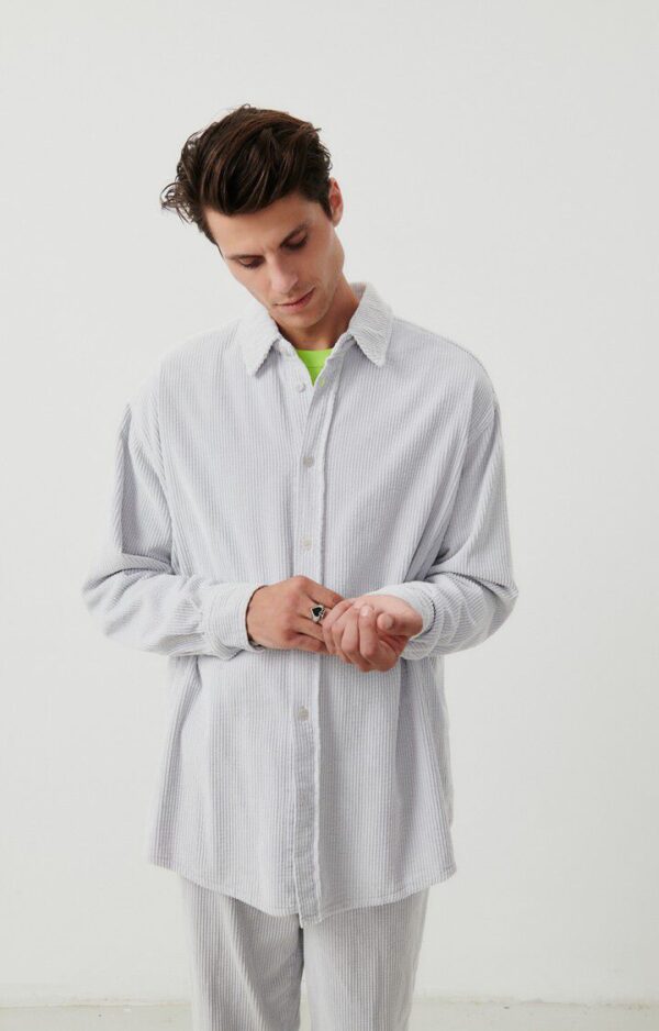 Padow Shirt in Vintage Silver