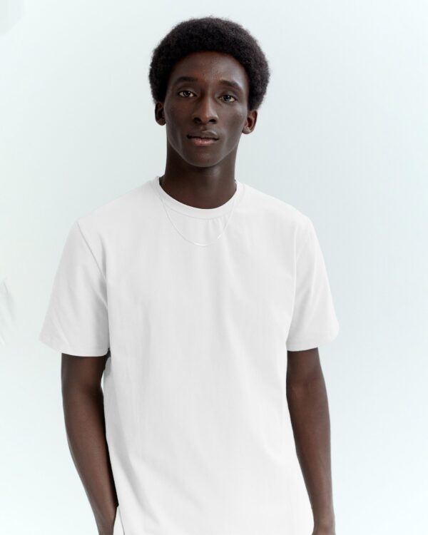 Relaxed Fit Tee in White