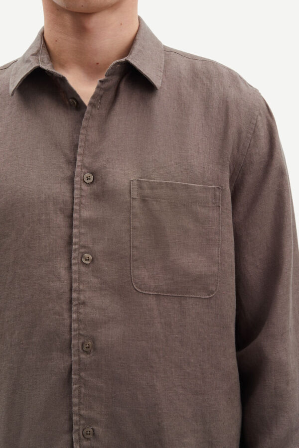 Liam NF shirt 14329 brown
