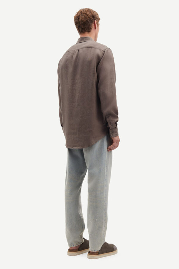 Liam NF shirt 14329 brown - Image 4