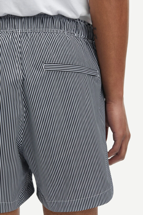 Moses swim shorts 14702 black stripes