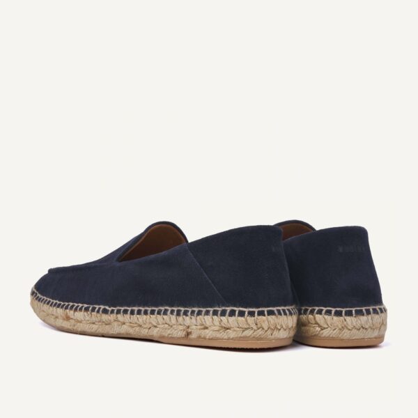 Mr Sanchez suede espadrilles navy - Image 3