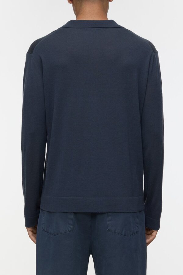 Wool-cashmere-mix jumper blue - Image 4