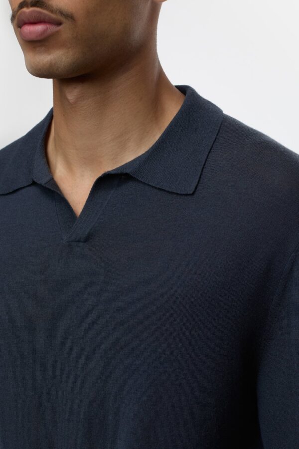 Wool-cashmere-mix jumper blue - Image 2
