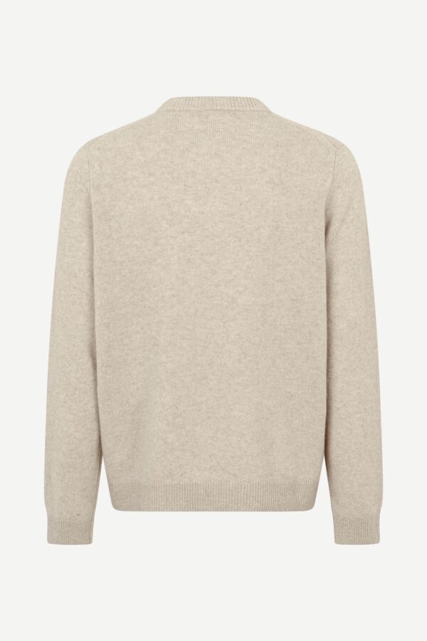 Isak Knit Sweater 15010 beige - Image 3