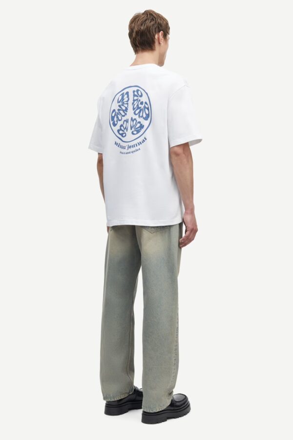 sajournal t-shirt white peace - Image 4