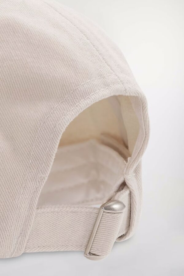 Cotton cap beige - Image 3