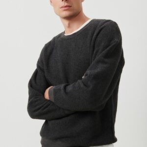 Bobypark sweatshirt melange charcoal