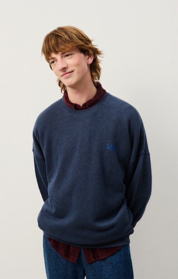 doven SWEATSHIRT overdyed navy - Image 2
