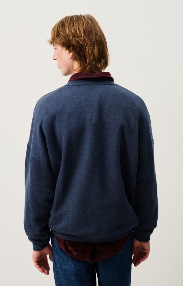 doven SWEATSHIRT overdyed navy - Image 3