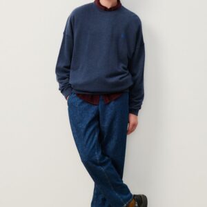 doven SWEATSHIRT overdyed navy