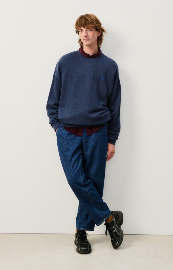 doven SWEATSHIRT overdyed navy