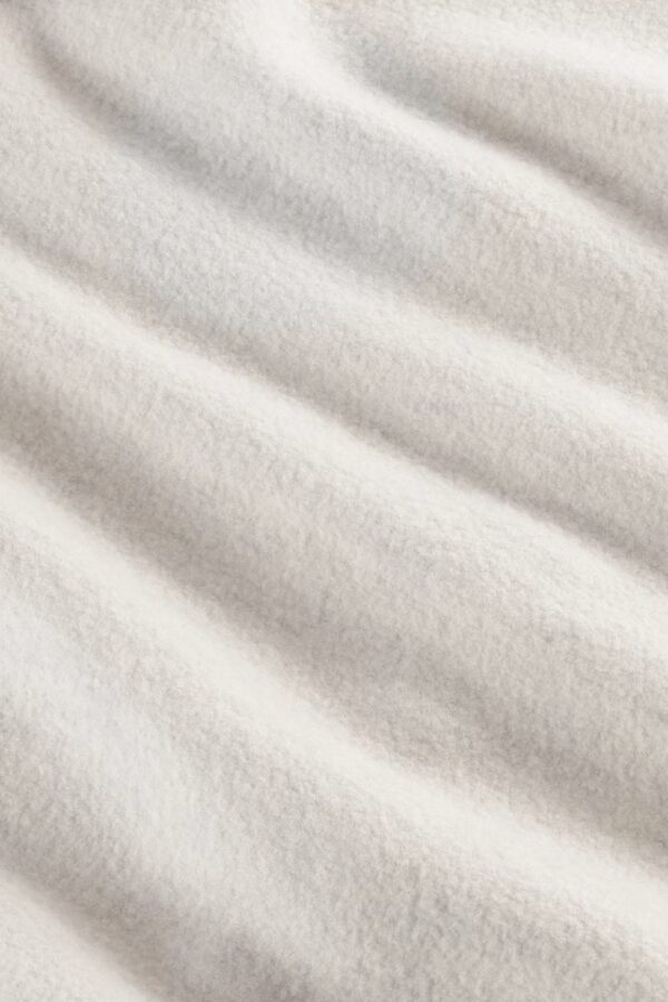 Jonas Boiled wool Overshirt ivory - Image 3