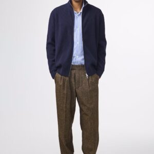 danny full zip navy blue
