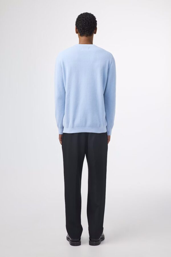 danny crewneck sweater 6429 powder blue - Image 4