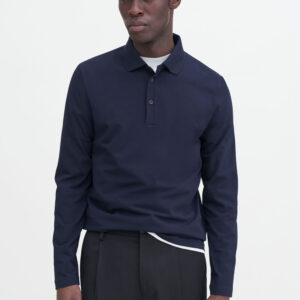 Luke Stretch Polo Shirt navy