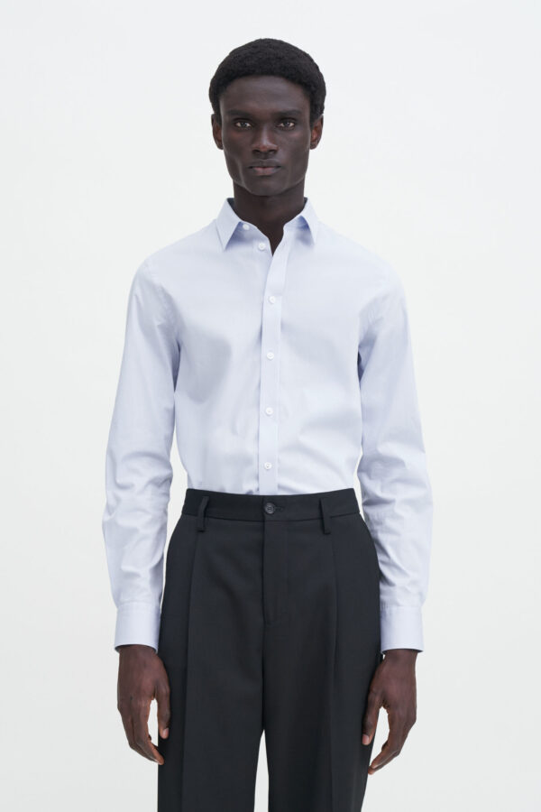 Paul Stretch Shirt light blue