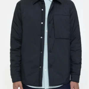 Padded overshirt black