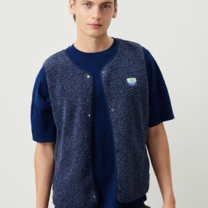 HOKTOWN SLEEVELESS TEDDY aster melange