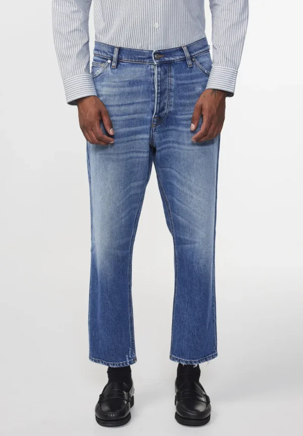 Frey tapered leg jeans mid blue - Image 2
