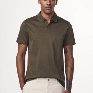 Paul Open-collar Polo capers
