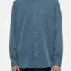 Formal army shirt graphite blue - Image 2