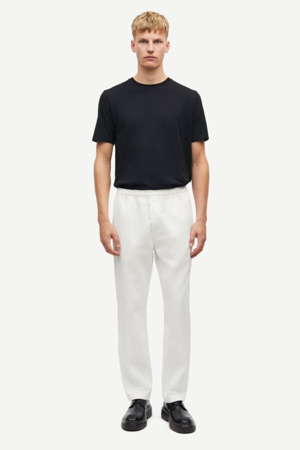 JABARI TROUSERS 13208 clear cream