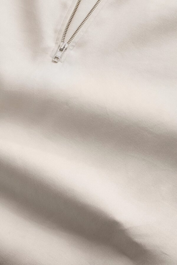 Bruno Half Zip Polo ivory - Image 3