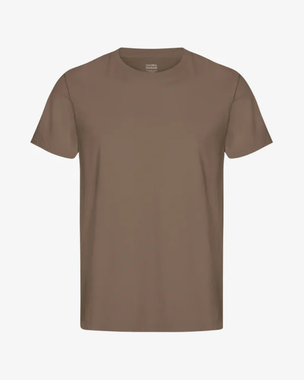Classic Organic Tee - cedar brown - Image 5