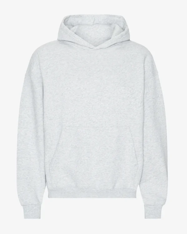 Organic Oversized Hood - snow melange - Image 6