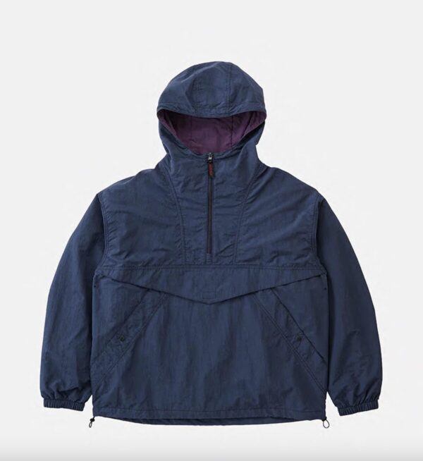 Nylon Field Anorak navy