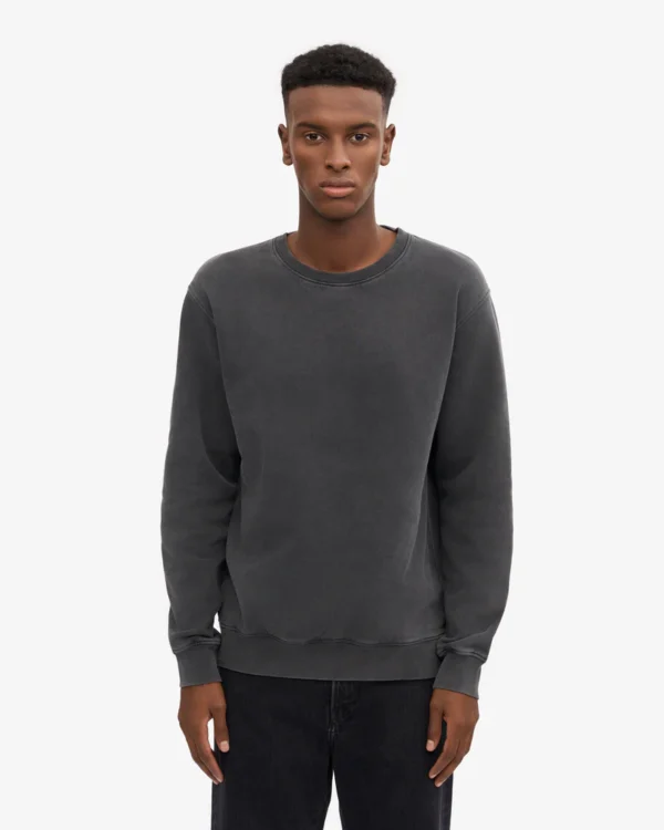Classic Organic Crew - faded black