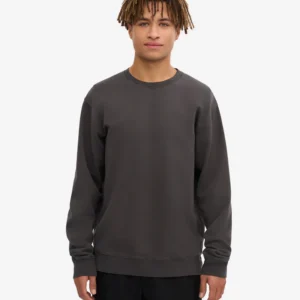 Classic Organic Crew - lava grey