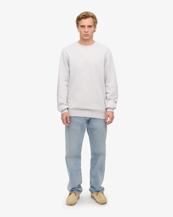 Classic Organic Crew - snow melange - Image 5