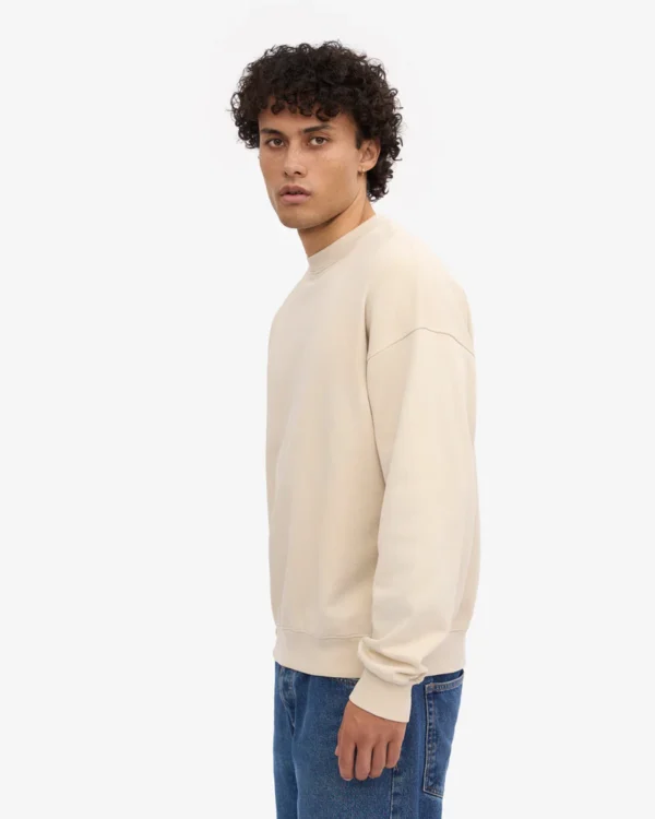 Organic Oversized Crew - ivory white - Image 5