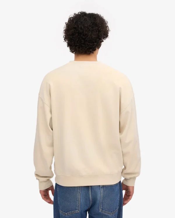 Organic Oversized Crew - ivory white - Image 4