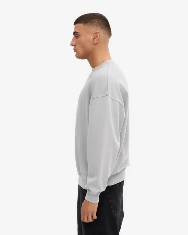 Organic Oversized Crew - Faded Grey - Image 5