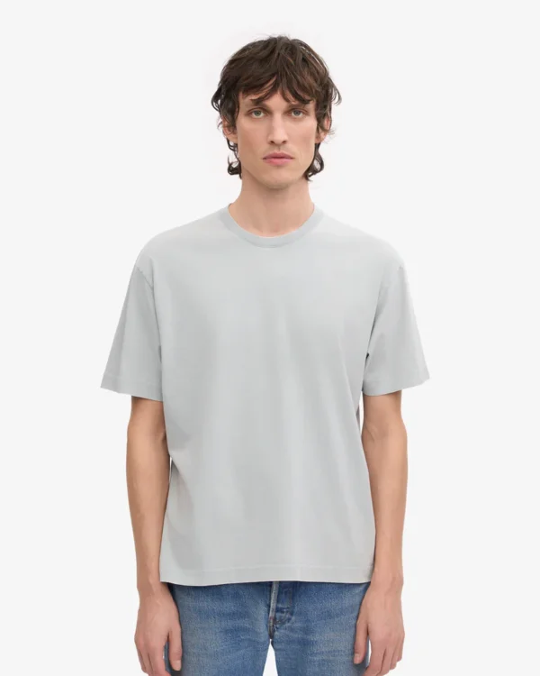 Oversized Organic T-Shirt - faded grey
