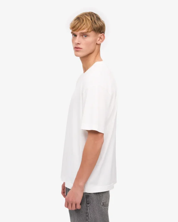 Oversized Organic T-Shirt - optical white - Image 2