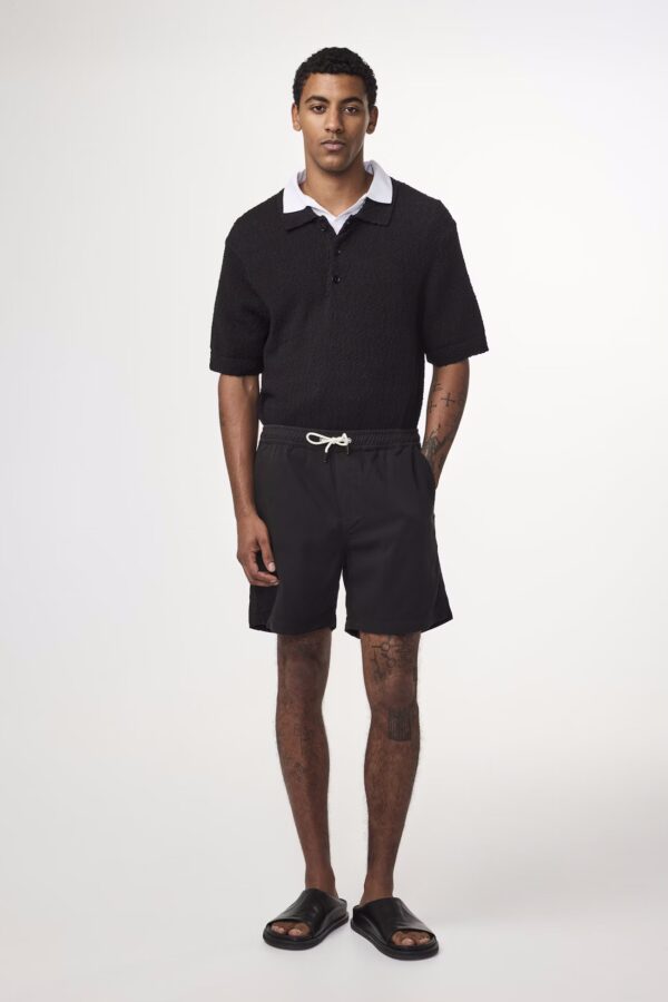 Gregor Lyocell blend Shorts black - Image 7