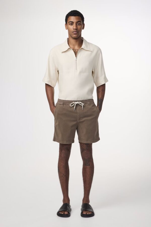 Gregor Lyocell blend Shorts capers - Image 2