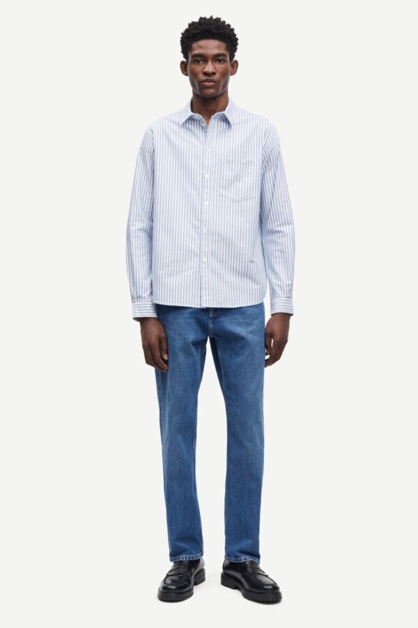 SARYAN P SHIRT 15095 oxford stripe - Image 4