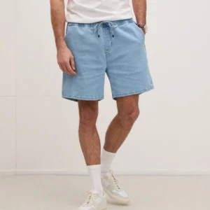 Hox Relaxed Fit Shorts light denim