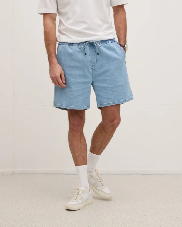 Hox Relaxed Fit Shorts light denim