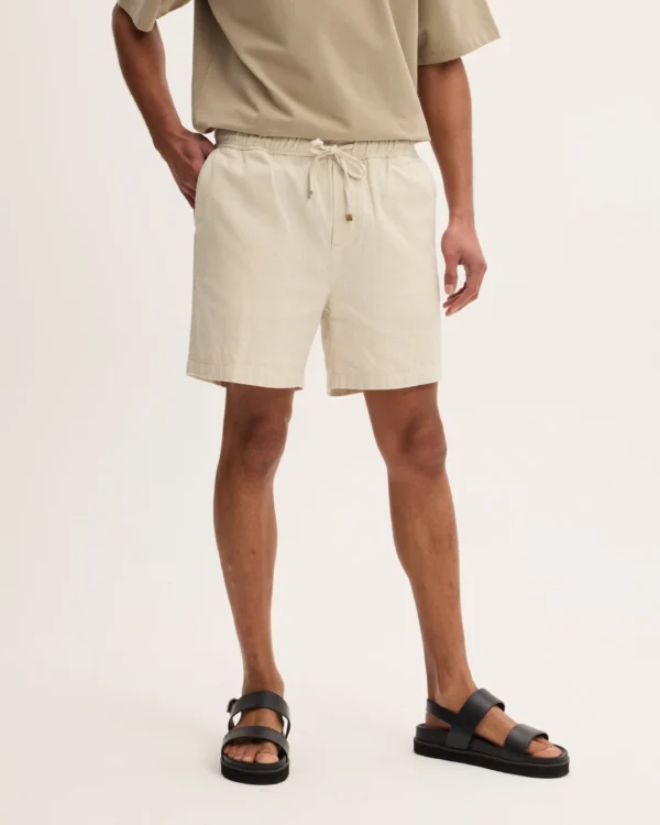 Hox Relaxed Fit Shorts stone