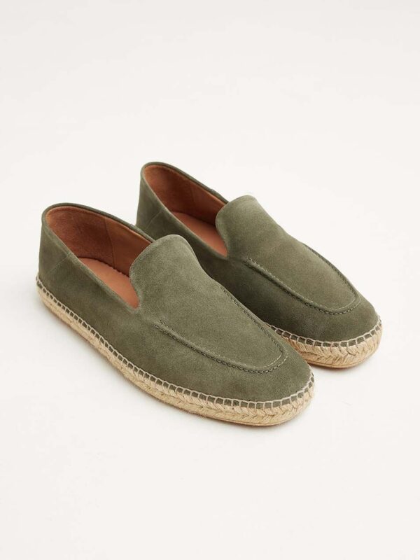 Mr Sanchez suede espadrilles kaki - Image 6