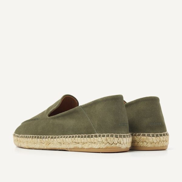 Mr Sanchez suede espadrilles kaki - Image 9