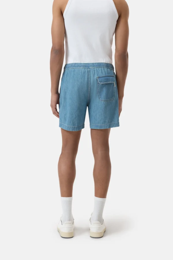 Denim shorts light blue - Image 6
