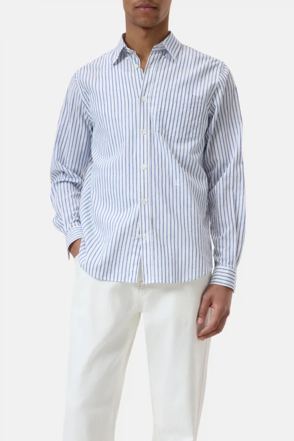 Cotton and linen blend shirt