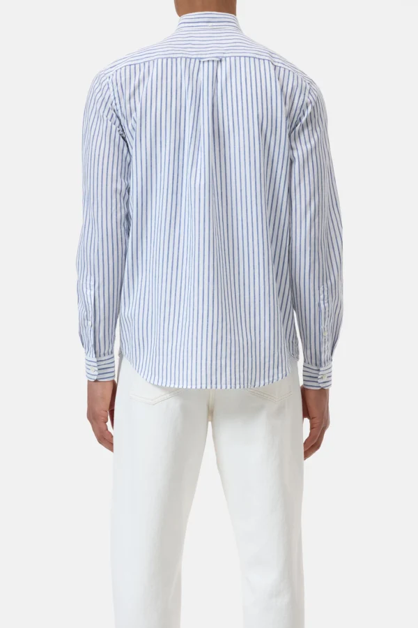 Cotton and linen blend shirt - Image 4